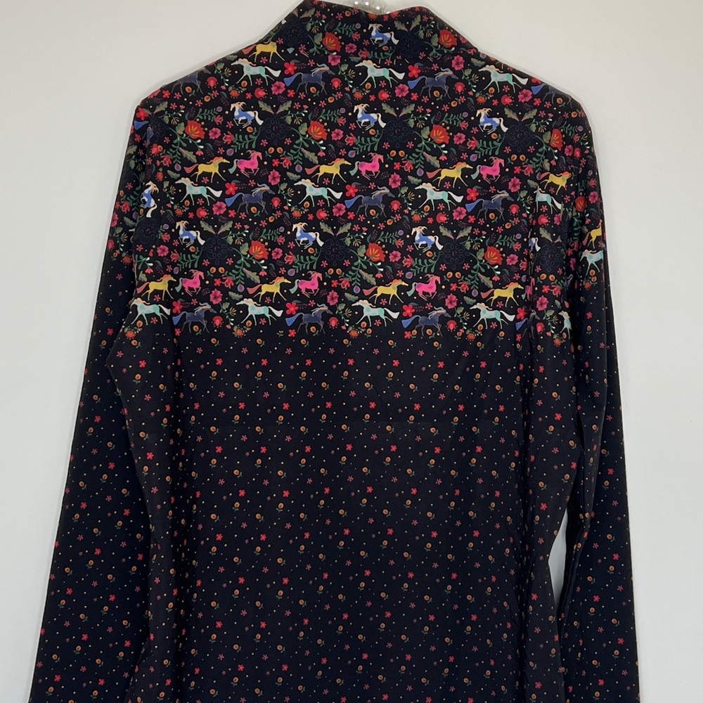 ESPOIR EQUESTRIAN Joie Button Up ~ Size Large - Picture 5 of 8